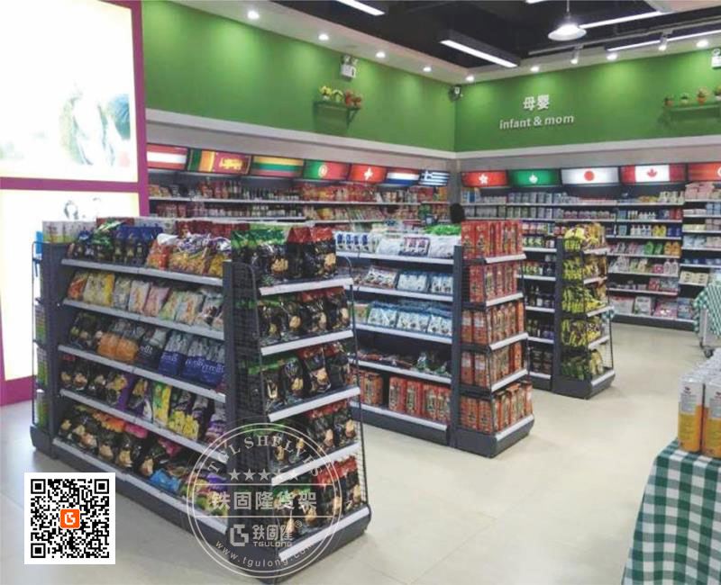 便利店货架 A11双面货架插图