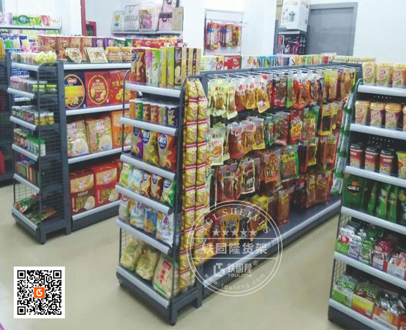 便利店货架 A11双面货架插图1