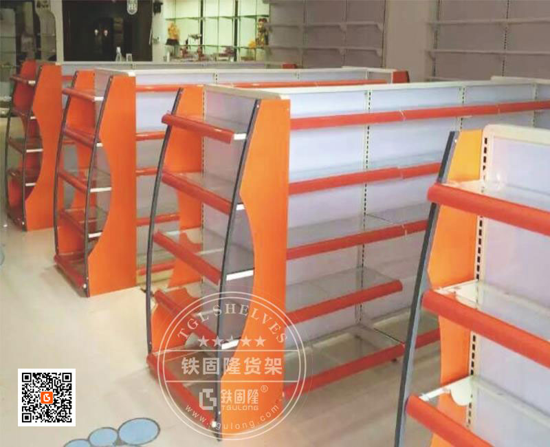 便利店货架A11双面货架普通插图1