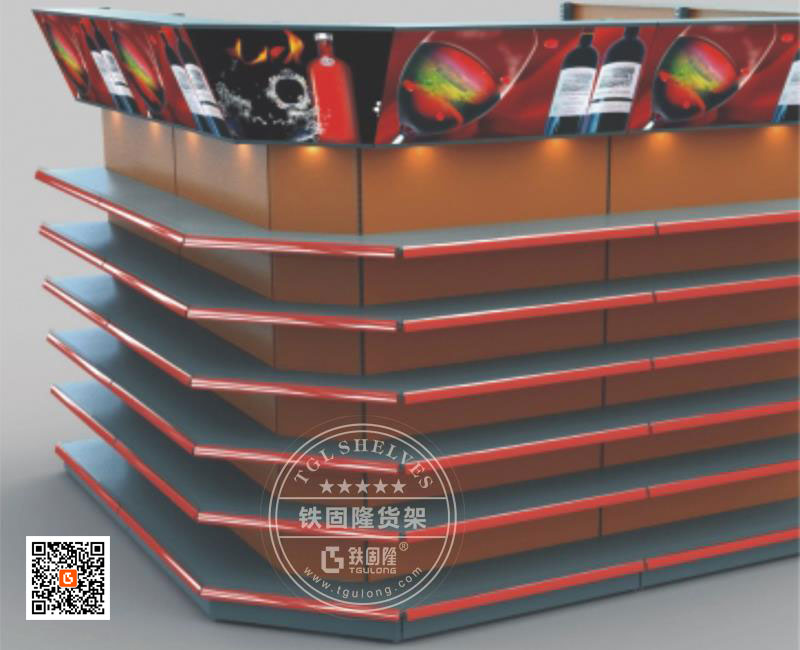 便利店货架A11单面货架环岛缩略图