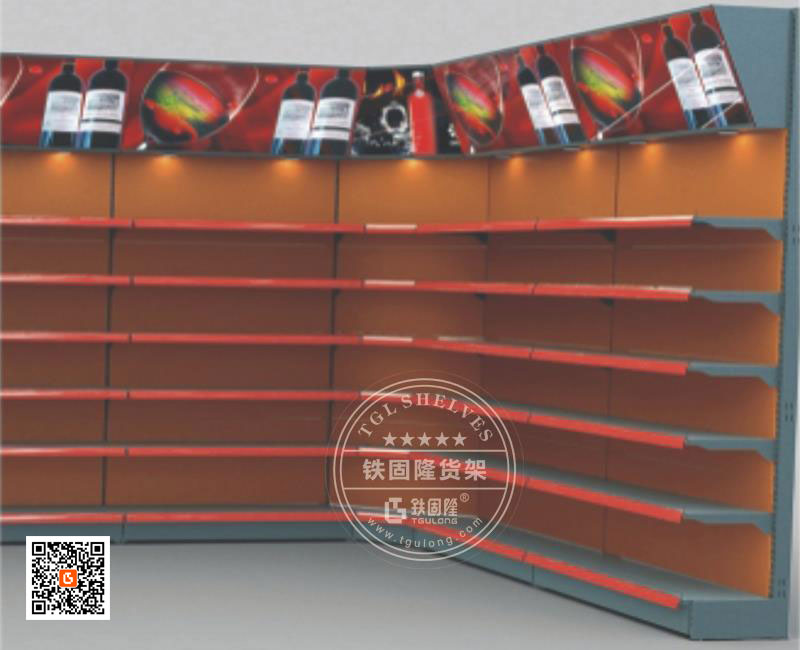 便利店货架A11单面货架环岛插图1