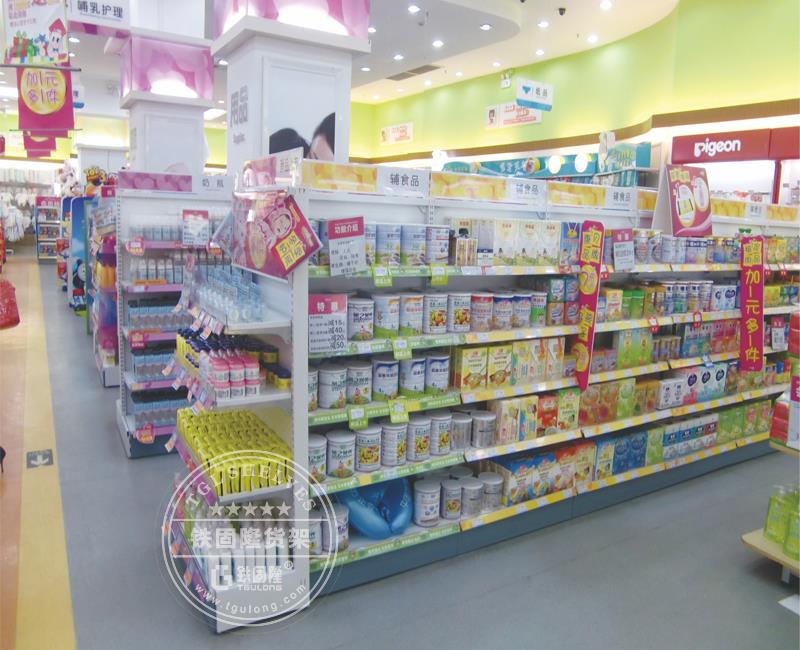 母婴店货架B15双面货架插图